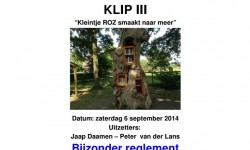 Bijzonder Reglement KLIP III gepubliceerd