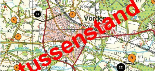 Nieuwe tussenstand droogrit Rondje Vorden (update)