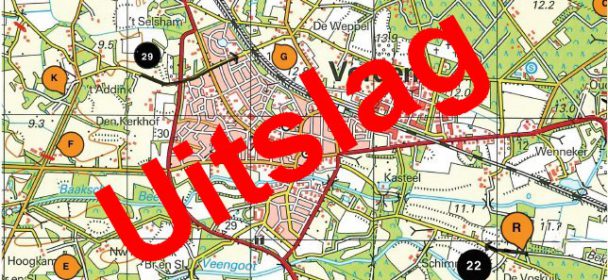 Uitslag droogrit Rondje Vorden