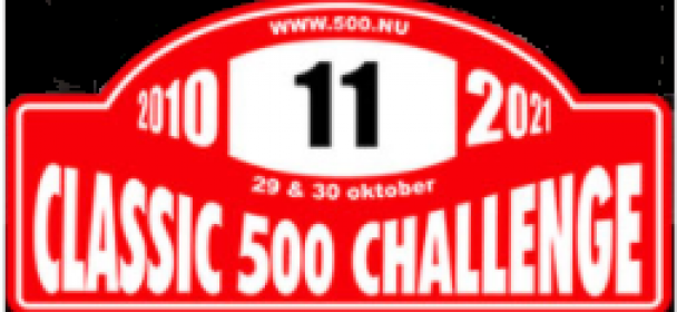 Classic 500 Challenge verplaatst naar 29 en 30 oktober
