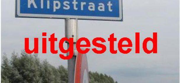 KLIP II uitgesteld