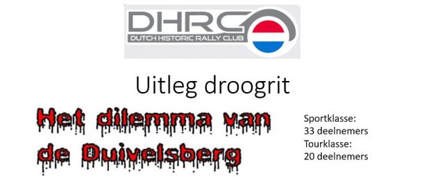 Uitslag en uitleg droogrit Het Dilemma van de Duivelsberg