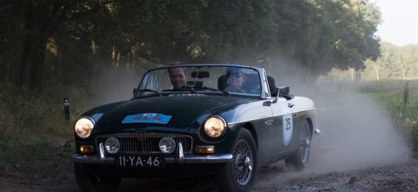 Te koop – MGB 1.8, ideaal voor beginnende rallyrijders
