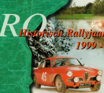 Uit het archief: HRO Historisch Rallyjaarboek 1999-2000
