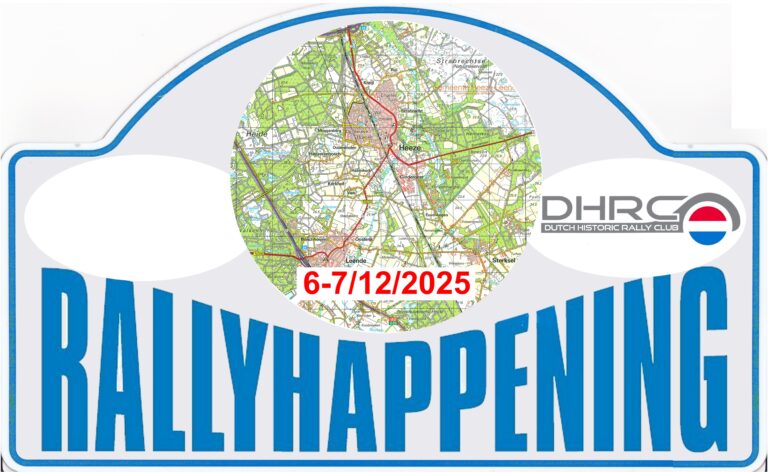 Reglement Rallyhappening gepubliceerd