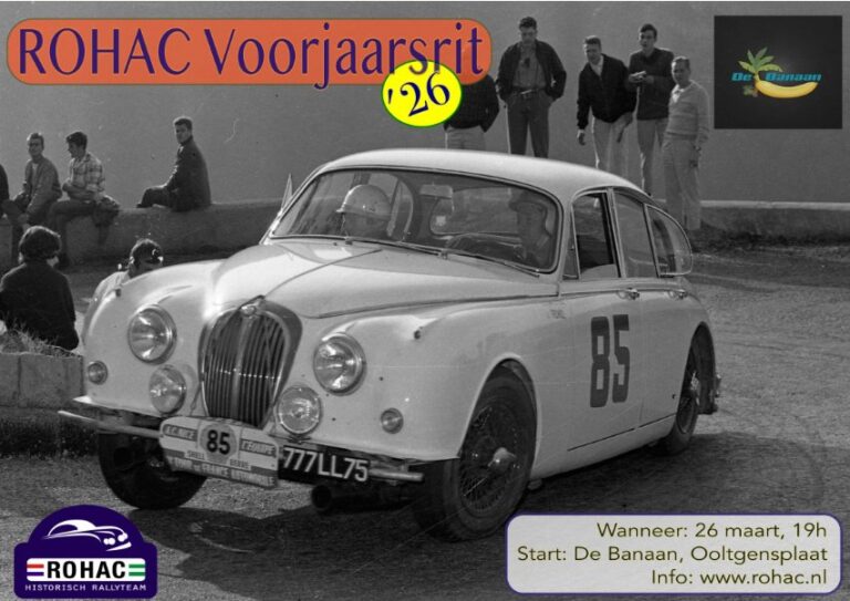 Inschrijving geopend ROHAC Voorjaarsrit op 26 maart